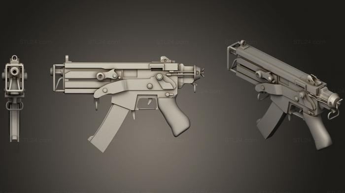 Оружие (Оружие 0323, WPN_0083) 3D модель для ЧПУ станка